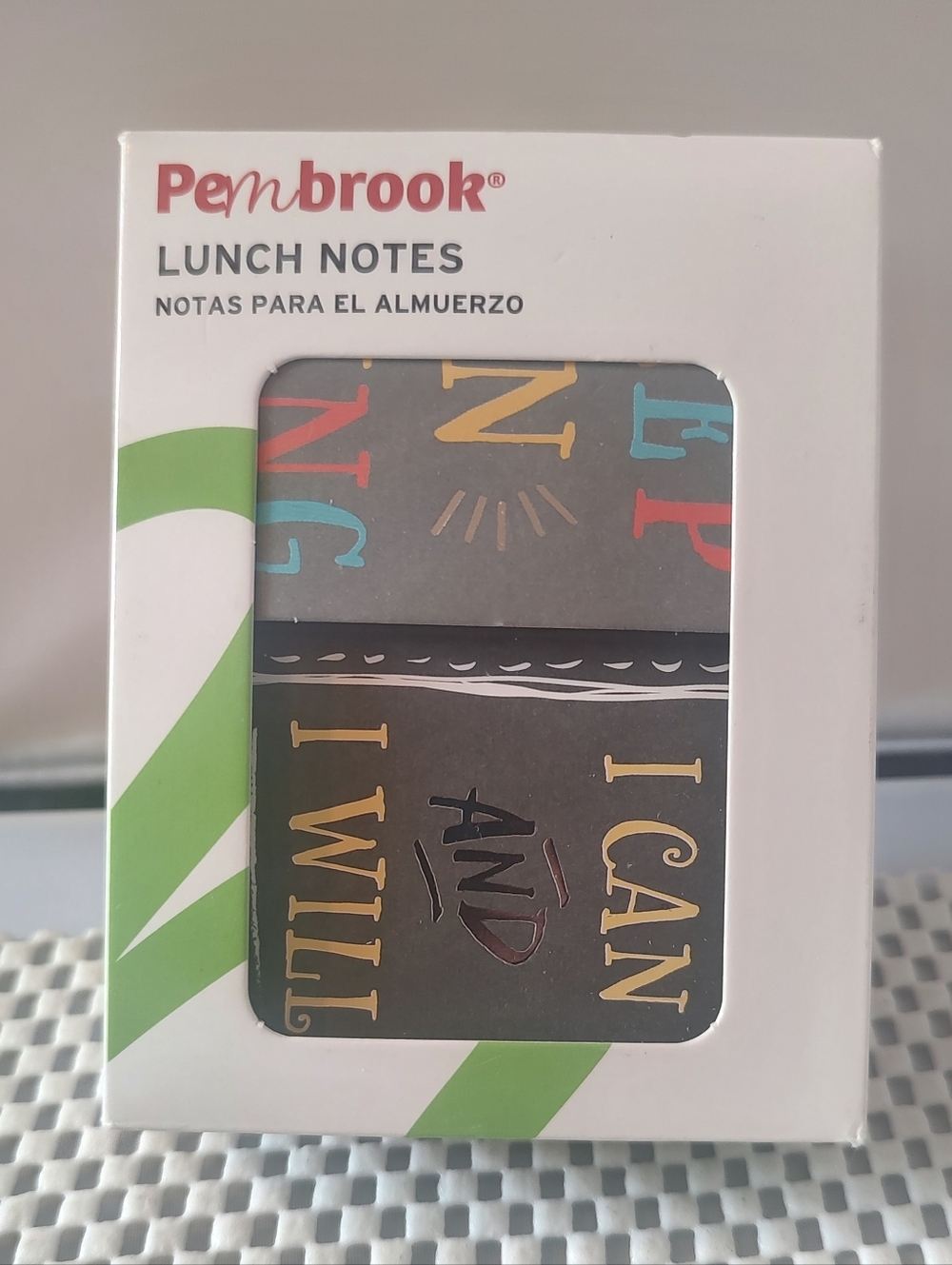 Pembrook Lunch Notes 101 Cards 10 Designs Grey NWT Aldi